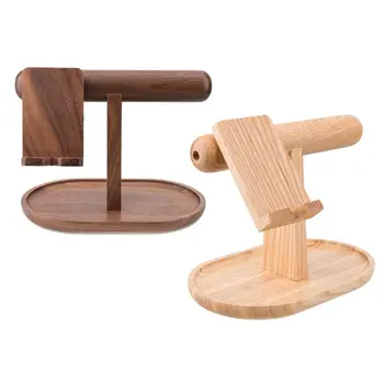 Wooden Mobile Phone Holder Watch Bracelet Sundries Storage Rack Desk Organizer N0HE
Wooden Mobile Phone Holder Watch Bracelet Sundries Storage Rack Desk Organizer N0HE