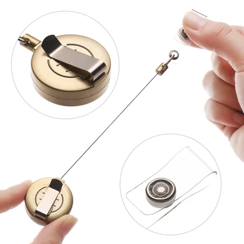 Retractable Pull Key Ring ID Badge Work Card Keychain Lanyard Name Tag Card Holder Reel Belt Clip Metal Housing Metal Covers
Retractable Pull Key Ring ID Badge Work Card Keychain Lanyard Name Tag Card Holder Reel Belt Clip Metal Housing Metal Covers