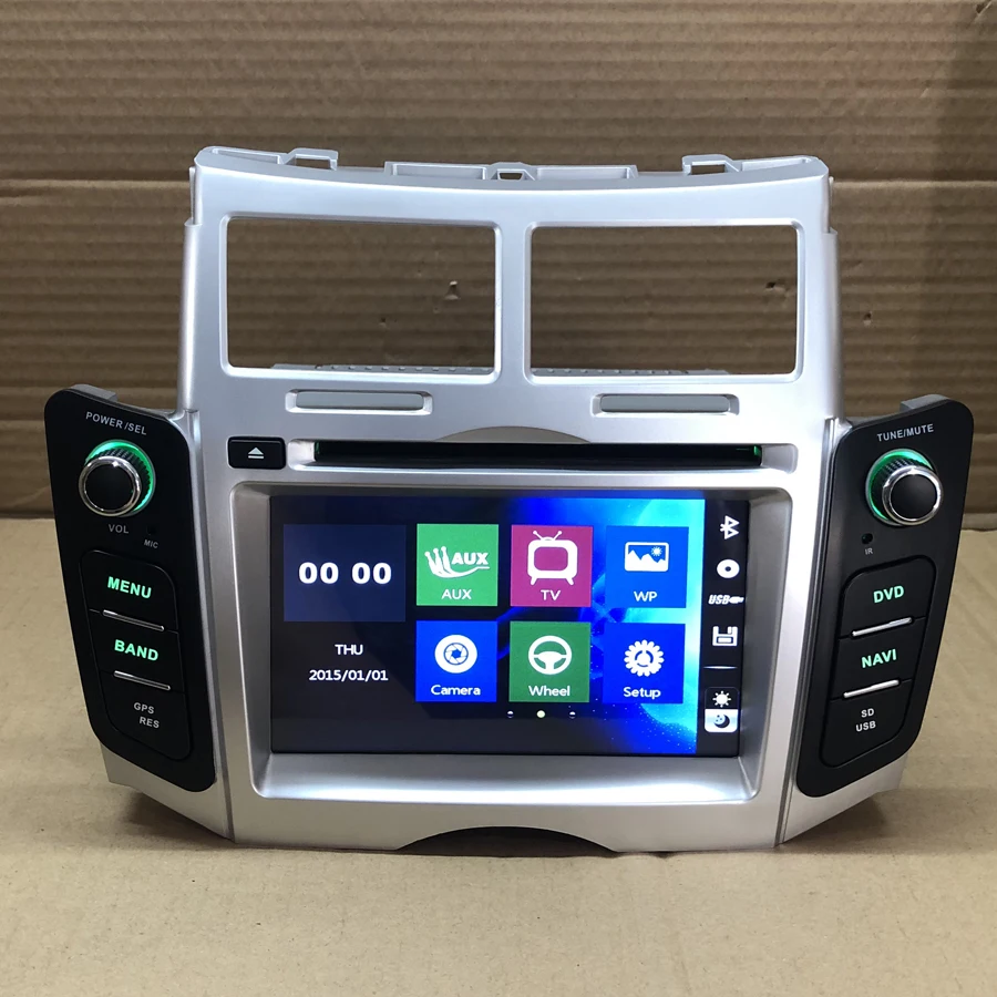 BYNCG 2din 6.2INCH Car DVD Multimedia Player for TOYOTA YARIS 2005-2011 Autoradio GPS Navigation Stereo Music Audio Player
BYNCG 2din 6.2INCH Car DVD Multimedia Player for TOYOTA YARIS 2005-2011 Autoradio GPS Navigation Stereo Music Audio Player