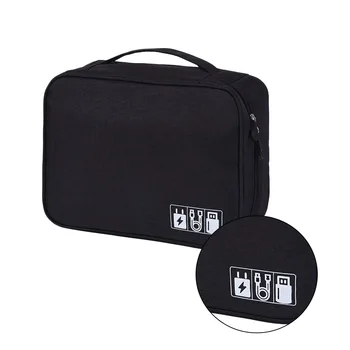 Travel Cable Organizer Bag Electronics Accessories Storage Pouch USB Drive Charger Power Bank Memory Card Case
Travel Cable Organizer Bag Electronics Accessories Storage Pouch USB Drive Charger Power Bank Memory Card Case