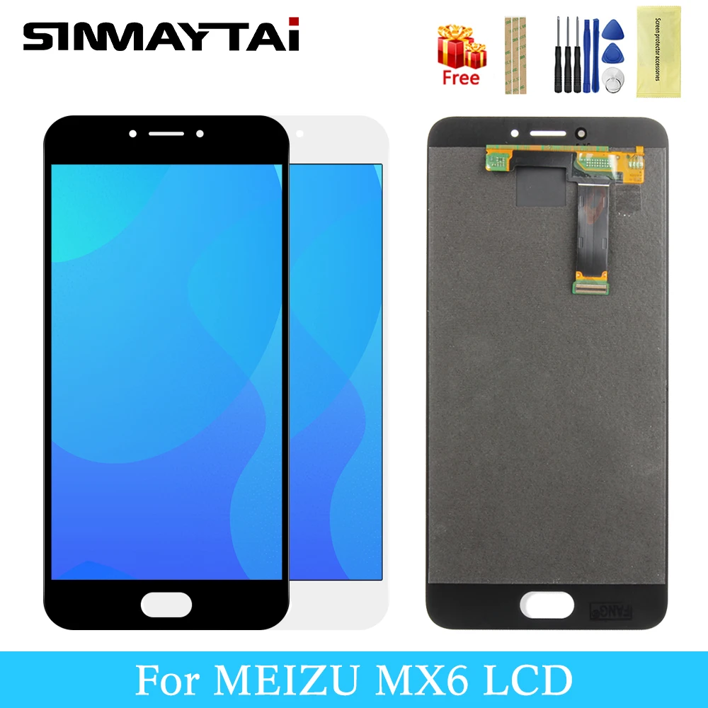 Original Sinmaytai For 5.5" Meizu MX6 LCD Display TDDI Screen With Frame + Touch Screen Panel Digitizer Assembly Replacement
Original Sinmaytai For 5.5" Meizu MX6 LCD Display TDDI Screen With Frame + Touch Screen Panel Digitizer Assembly Replacement
