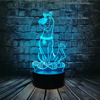 Scooby Doo Light Toy Cartoon Dog Night Light For Kid Room 3D Optical LED Table Lamp 7 Color Change Holiday Birthday Boy Toy 
Scooby Doo Light Toy Cartoon Dog Night Light For Kid Room 3D Optical LED Table Lamp 7 Color Change Holiday Birthday Boy Toy