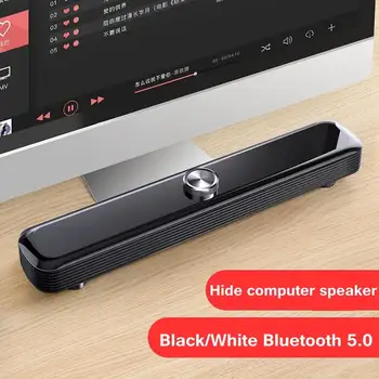 SADA New Upgrade Paint Computer Speaker Subwoofer Rotary Button bluetooth5.0 Pressurized Desktop Small Audio Long Strip
SADA New Upgrade Paint Computer Speaker Subwoofer Rotary Button bluetooth5.0 Pressurized Desktop Small Audio Long Strip