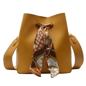 Women'S Scarf Bucket Bag Pu Leather Messenger Bag Ladies Single Shoulder Mother Bag Travel Handbag
Women'S Scarf Bucket Bag Pu Leather Messenger Bag Ladies Single Shoulder Mother Bag Travel Handbag