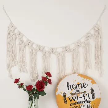 Macrame Wall Hanging Tapestry Bohemia Style Tassel Elegant Bedroom Home Decoration Health99
Macrame Wall Hanging Tapestry Bohemia Style Tassel Elegant Bedroom Home Decoration Health99