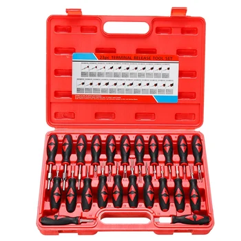 GTBL 23PCS Universal Terminal Release Tools Set Harness Connector Remover Tool Package Hand Tool Kit with Plastic Toolbox Storag
GTBL 23PCS Universal Terminal Release Tools Set Harness Connector Remover Tool Package Hand Tool Kit with Plastic Toolbox Storag