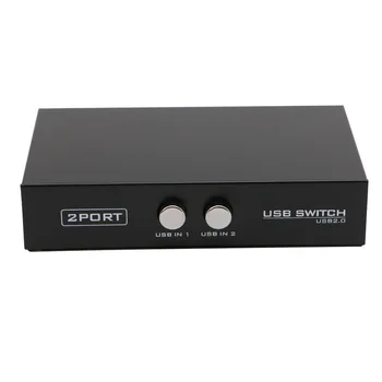 2 Ports USB2.0 Sharing Device Switch Switcher Adapter Box For PC Scanner Printer
2 Ports USB2.0 Sharing Device Switch Switcher Adapter Box For PC Scanner Printer