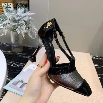 OllyMurs New Spring Summer Genuine Leather Women Pumps Sexy Round Toe Buckle Strap Thin High Heel Women Pumps Party Shoes Woman
OllyMurs New Spring Summer Genuine Leather Women Pumps Sexy Round Toe Buckle Strap Thin High Heel Women Pumps Party Shoes Woman