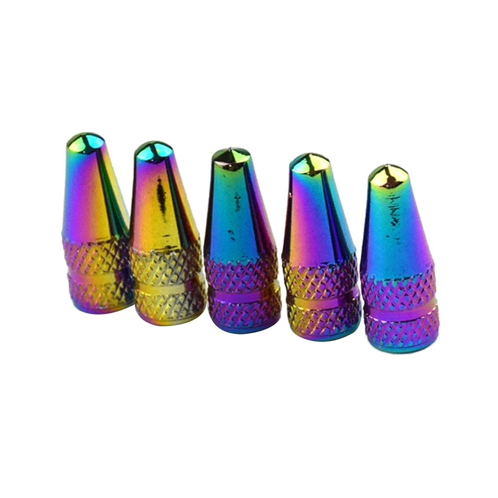 Improving Air Loss Rainbow Color Tire Valve Caps for Motorcycles Bicycles Car Improving Air Loss Rainbow Color Tire Valve Caps for Motorcycles Bicycles Car