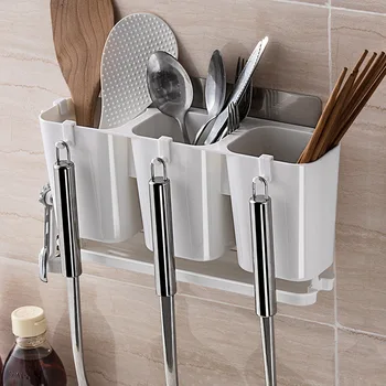 Shuangqing Avoid Nail More Function Three Grid Chopstick Cage Kitchen Removable Bring A Hook Tableware Waterlogging Caused By
Shuangqing Avoid Nail More Function Three Grid Chopstick Cage Kitchen Removable Bring A Hook Tableware Waterlogging Caused By