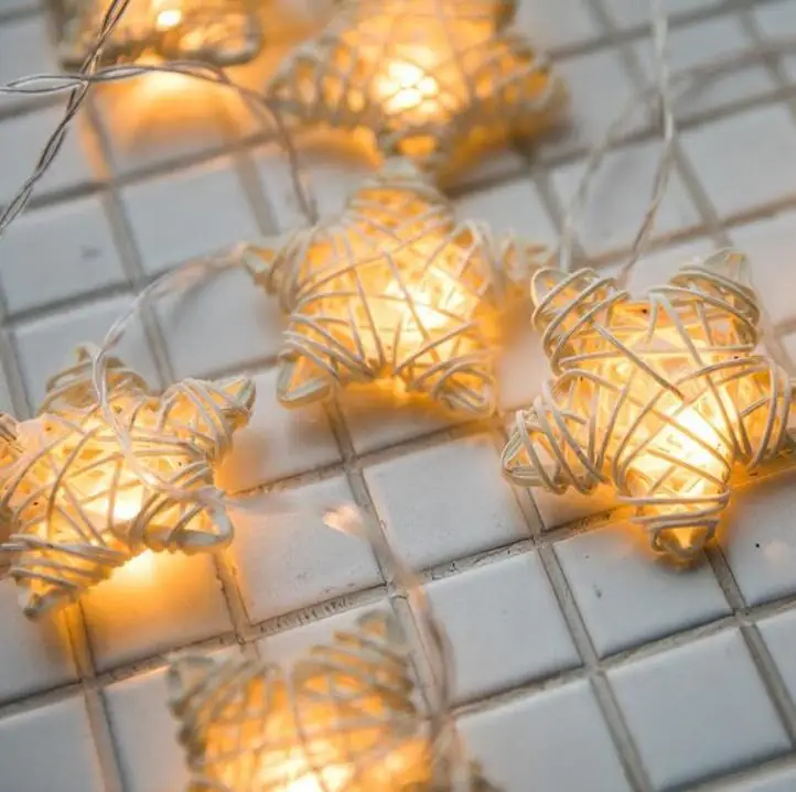 3M 20 Led New Heart ,Star LED String Light Christmas Events Party Decoration Lights Colorful Holiday
3M 20 Led New Heart ,Star LED String Light Christmas Events Party Decoration Lights Colorful Holiday