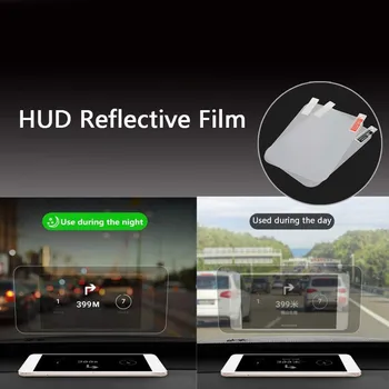 Auto Driver HUD Head-up Display Universal Mobile Phone Screen Navigation Projection Reflective Film Car Accessories Multi-Size
Auto Driver HUD Head-up Display Universal Mobile Phone Screen Navigation Projection Reflective Film Car Accessories Multi-Size