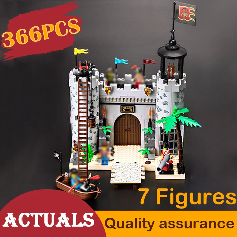 Enlighten 310 Pirates of The Caribbean Compatible legoed Corsair Rob Barrack Pirates Castle Building Blocks Toys for Children
Enlighten 310 Pirates of The Caribbean Compatible legoed Corsair Rob Barrack Pirates Castle Building Blocks Toys for Children