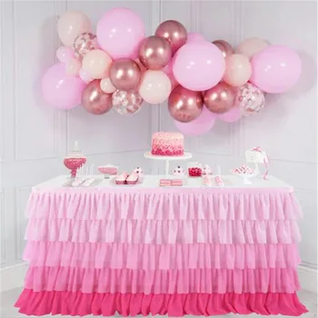 Pink Tulle Table Skirt for Rectangle Tables Tutu Table Cloth For Party Wedding Birthday Party Home Decoration Table Skirting
Pink Tulle Table Skirt for Rectangle Tables Tutu Table Cloth For Party Wedding Birthday Party Home Decoration Table Skirting