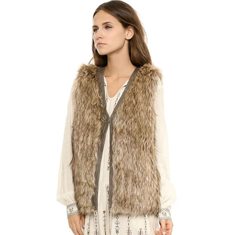 Faux Fur Coat Winter Women New Fashion Casual Slim Sleeveless Fake Fox Fur Vest Spring Autumn Jacket Gilet Veste casaco feminino
Faux Fur Coat Winter Women New Fashion Casual Slim Sleeveless Fake Fox Fur Vest Spring Autumn Jacket Gilet Veste casaco feminino