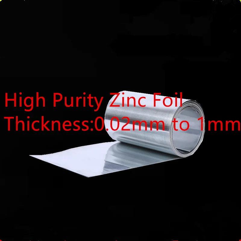 High Purity Metal Zinc Foil Scientific Research Experimental Materials Customizable Conductive
High Purity Metal Zinc Foil Scientific Research Experimental Materials Customizable Conductive