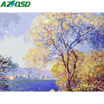 AZQSD Paint By Number Tree Hand Paint Kit Canvas Coloring By Numbers Landscape Kits Drawing Canvas DIY Unframed Decoration
AZQSD Paint By Number Tree Hand Paint Kit Canvas Coloring By Numbers Landscape Kits Drawing Canvas DIY Unframed Decoration