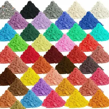 36Color Metallic Effect Natural Mica Pigment Powder Value Pack 50g/packet
36Color Metallic Effect Natural Mica Pigment Powder Value Pack 50g/packet