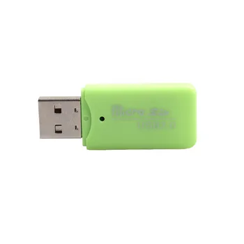 TF Card Reader High Speed 480 Mbps Mini USB 2.0 Micro SD TF T-Flash Memory Card Reader Adapter Green
TF Card Reader High Speed 480 Mbps Mini USB 2.0 Micro SD TF T-Flash Memory Card Reader Adapter Green