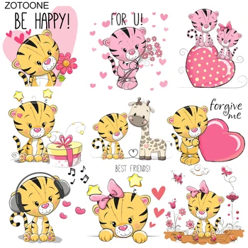 ZOTOONE Animal Patch Tiger Cat Sticker Iron on Print on Transfers for Clothes T-shirt Accessory Applique DIY Heat Transfer G
ZOTOONE Animal Patch Tiger Cat Sticker Iron on Print on Transfers for Clothes T-shirt Accessory Applique DIY Heat Transfer G