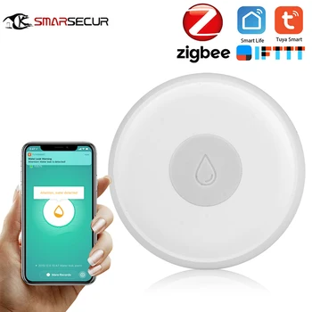 Tuya Zigbee Smart Home Water Level Detection Water Leak Sensor Wireless Flooding Detector Overflow Leakage Alert APP Control
Tuya Zigbee Smart Home Water Level Detection Water Leak Sensor Wireless Flooding Detector Overflow Leakage Alert APP Control