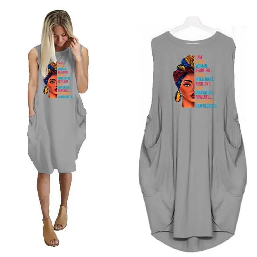 Pocket Loose Sleeveless Dress Black Women Beautiful Letters Print Dress Summer Dresses Vintage Vestidos Mujer Denim
Pocket Loose Sleeveless Dress Black Women Beautiful Letters Print Dress Summer Dresses Vintage Vestidos Mujer Denim