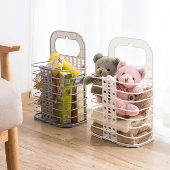 

Great Folding Basket Laundry Basket for Dirty Clothes Bags of Plastic Toy Organisers