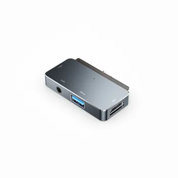 New 7-in-1 Multifunction USB-C Hub with 4K HD Output SD/TF PD Charging 3 USB 3.0 Port for MacBook for MacBook Pro USB Hub
New 7-in-1 Multifunction USB-C Hub with 4K HD Output SD/TF PD Charging 3 USB 3.0 Port for MacBook for MacBook Pro USB Hub