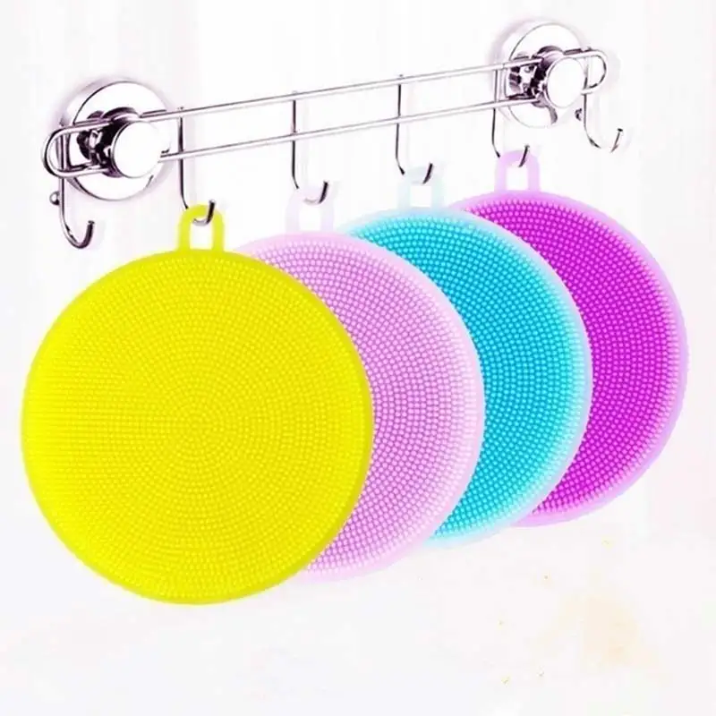 Multifunctional Silicone Dishwashing Brush Cooking Tool Cleaner Sponge Scrub Pad Kitchen Accessories
Multifunctional Silicone Dishwashing Brush Cooking Tool Cleaner Sponge Scrub Pad Kitchen Accessories