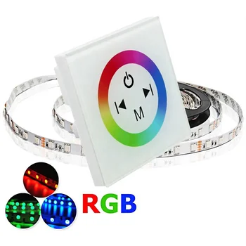 DC12V-24V RGB Wall Mounted Touch Panel Controller glass panel dimmer switch Controller for LED RGB Strips lamp
DC12V-24V RGB Wall Mounted Touch Panel Controller glass panel dimmer switch Controller for LED RGB Strips lamp