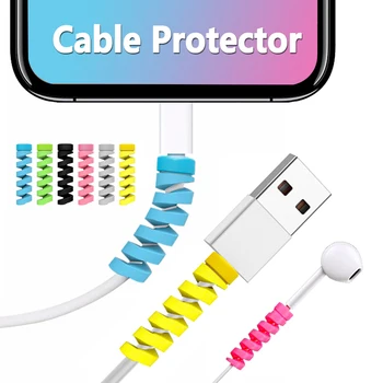 ANMONE 2/4/8PCS Cable Protector Data Line Case Rope Protection Spring Twine Cable Winder for Earphone Android Cable with Package
ANMONE 2/4/8PCS Cable Protector Data Line Case Rope Protection Spring Twine Cable Winder for Earphone Android Cable with Package