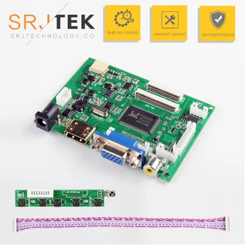 Srjtek VS-TY2662-V2 HDMI VGA 2AV 40 /50 Pins PC Controller Board for Raspberry PI 3 EJ101IA-01G 8 bit IPS LCD Display Driver
Srjtek VS-TY2662-V2 HDMI VGA 2AV 40 /50 Pins PC Controller Board for Raspberry PI 3 EJ101IA-01G 8 bit IPS LCD Display Driver