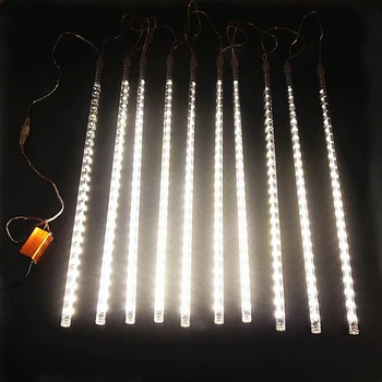 30cm 50cm 80cm LED String Light Meteor Shower Rain Christmas Tree Fairy Light Outdoor Garden Raindrop Snow Falling Light Decor
30cm 50cm 80cm LED String Light Meteor Shower Rain Christmas Tree Fairy Light Outdoor Garden Raindrop Snow Falling Light Decor