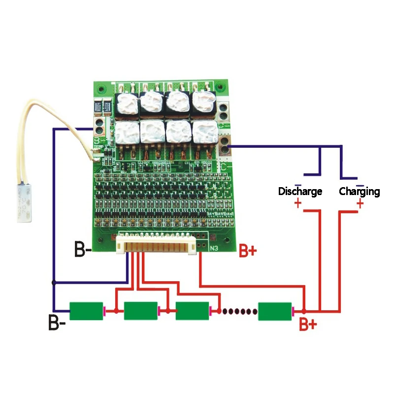 Balancer BMS 13S 48V 50A 18650 Li-ion Lithium Battery Protection Equalizer Board Balance 13S BMS PCB Electric Vehicles DIY KIT
Balancer BMS 13S 48V 50A 18650 Li-ion Lithium Battery Protection Equalizer Board Balance 13S BMS PCB Electric Vehicles DIY KIT
