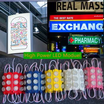 20Pcs 3 LED High Power Module Strip Light Waterproof IP65 12V DC Store Front Light
20Pcs 3 LED High Power Module Strip Light Waterproof IP65 12V DC Store Front Light