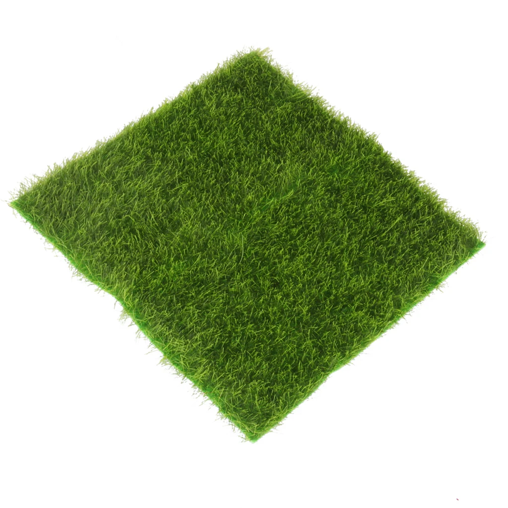 Mini Lawns Grass, Artificial Moss, PVC Turf for Miniature Figurines / Dollhouse / Landscape / Flower Pot DIY Decor Mini Lawns Grass, Artificial Moss, PVC Turf for Miniature Figurines / Dollhouse / Landscape / Flower Pot DIY Decor
