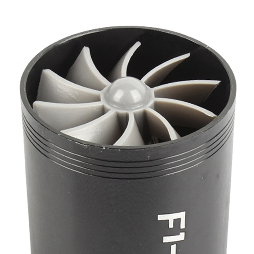 Turbocharger Twin Fan Gas Fuel Saver Turbo 2.5-2.9inch Easy installation Turbocharger Twin Fan Gas Fuel Saver Turbo 2.5-2.9inch Easy installation