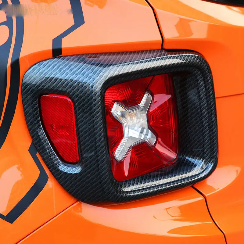 For Jeep Renegade 2016 2017 2018 Carbon Fiber style Tail Light Cover Car Styling Accessories 2pcs
For Jeep Renegade 2016 2017 2018 Carbon Fiber style Tail Light Cover Car Styling Accessories 2pcs