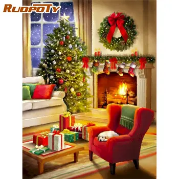 RUOPOTY Christmas Tree Landscape Picture By Number For Home Decoration Artcraft Diy Framed On Canvas Wall Artcraft Wall Photo
RUOPOTY Christmas Tree Landscape Picture By Number For Home Decoration Artcraft Diy Framed On Canvas Wall Artcraft Wall Photo