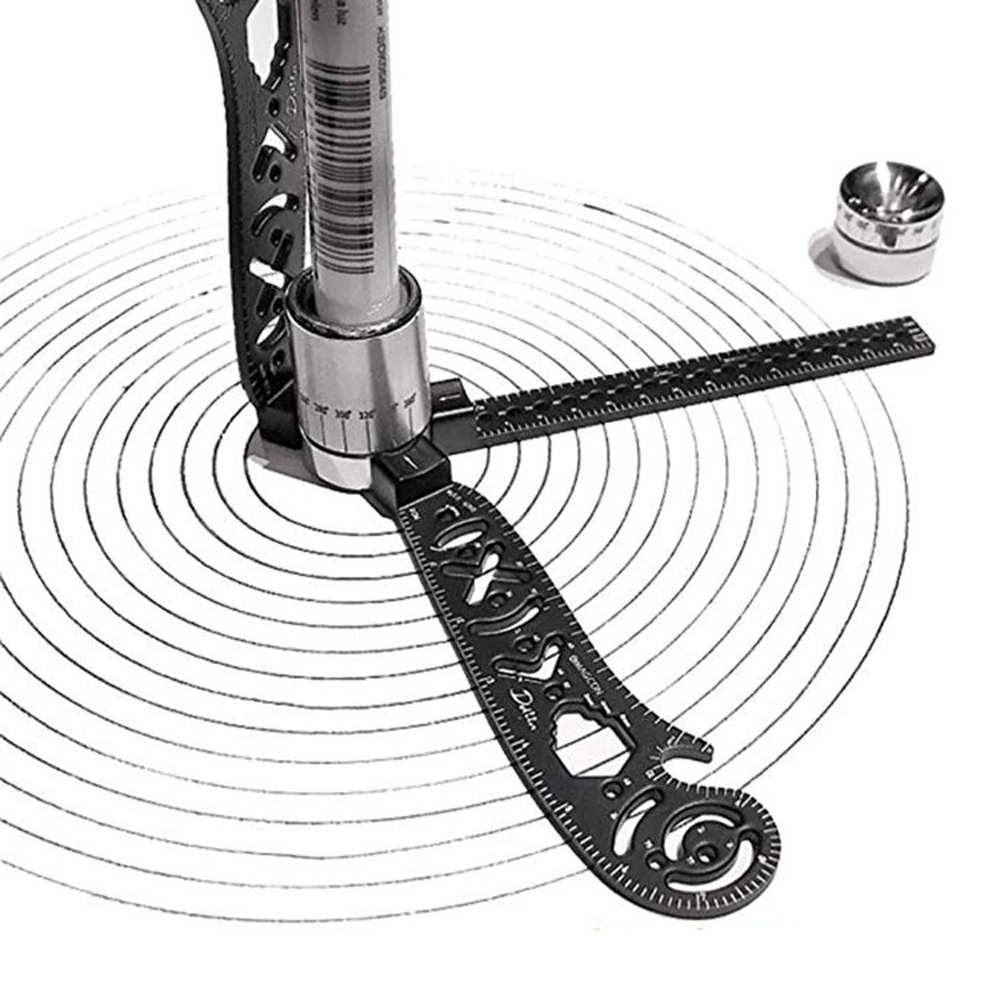 New magcon 3D multifunctional drawing ruler creative circle drawing tool compass ruler can measure angle woodworking tools
New magcon 3D multifunctional drawing ruler creative circle drawing tool compass ruler can measure angle woodworking tools