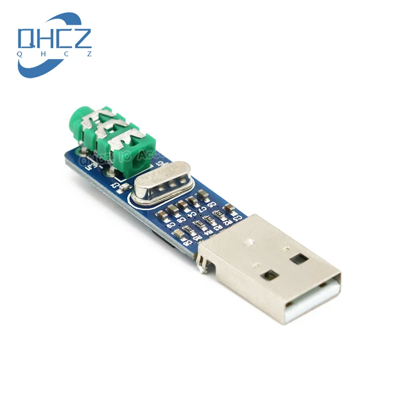 Мини USB DAC Mini декодер PCM2704 звуковая карта аналоговый | Электронные компоненты и