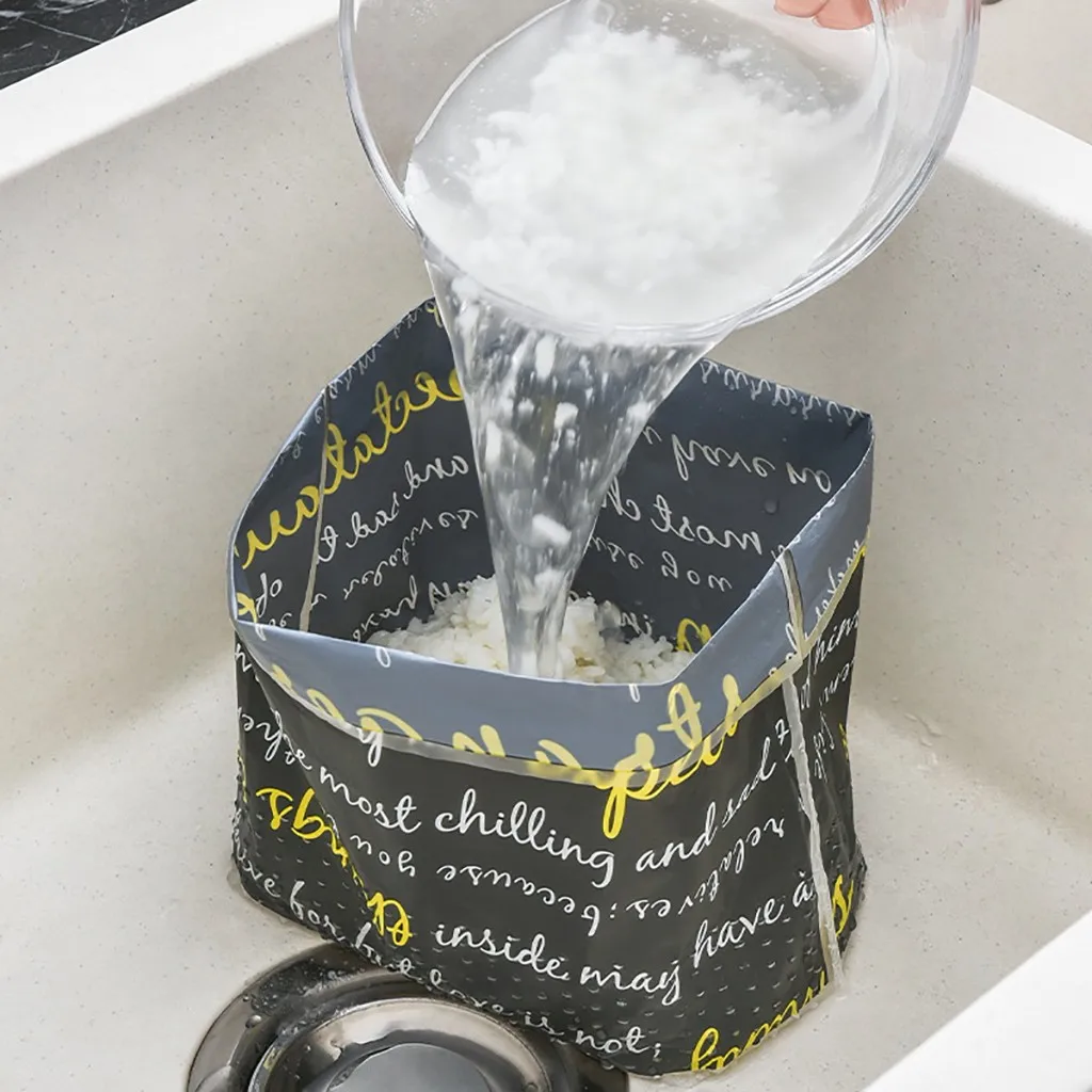 Creative Kitchen Independent Sink Vertical Trash Bags With Drain Holes Food Residue Filter Thick Bags #3s
Creative Kitchen Independent Sink Vertical Trash Bags With Drain Holes Food Residue Filter Thick Bags #3s