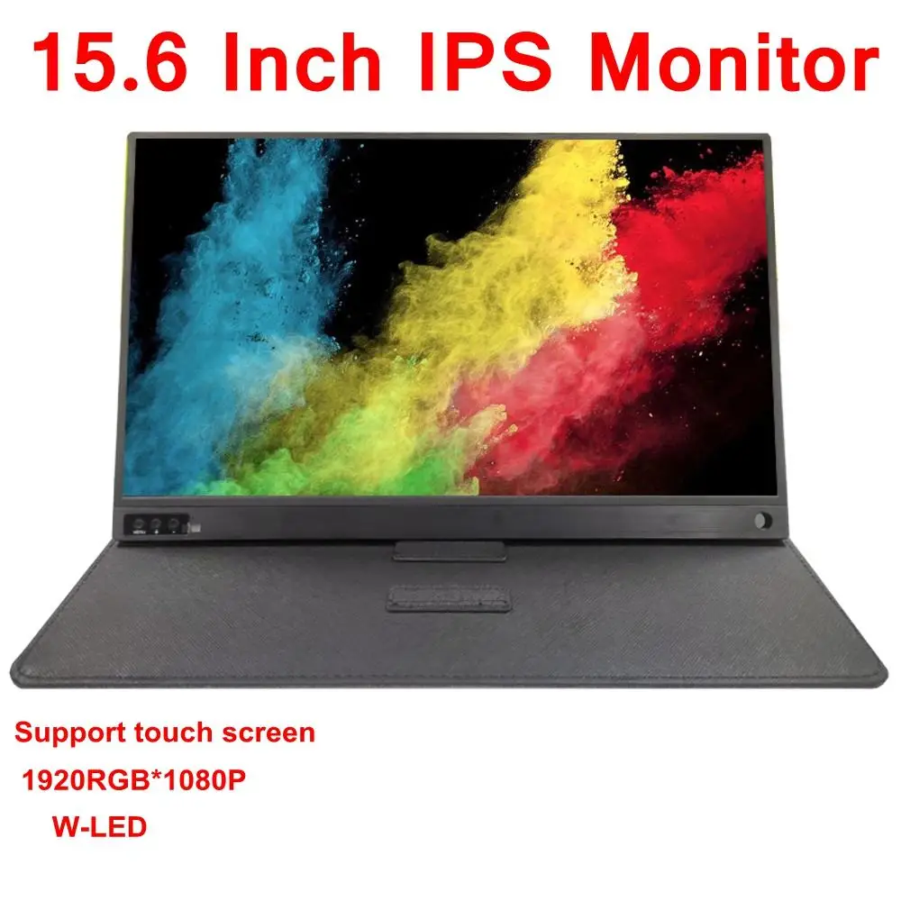 

NEW 15.6 Inch Touch Screen Monitor Portable Ultrathin 1080P IPS HD USB Dispaly for laptop phone FOR XBOX Switch and PS4