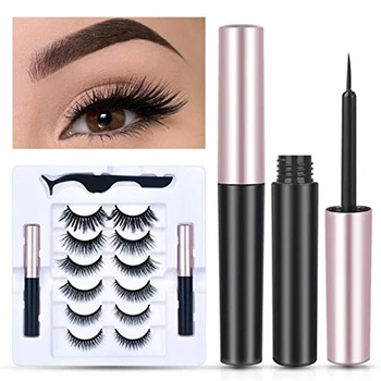 New Magnetic Eyelashes 3D False Mink Eyelashes Magnet Lashes Magnetic Liquid Eyeliner&Magnetic False Eyelashes & Tweezer
New Magnetic Eyelashes 3D False Mink Eyelashes Magnet Lashes Magnetic Liquid Eyeliner&Magnetic False Eyelashes & Tweezer