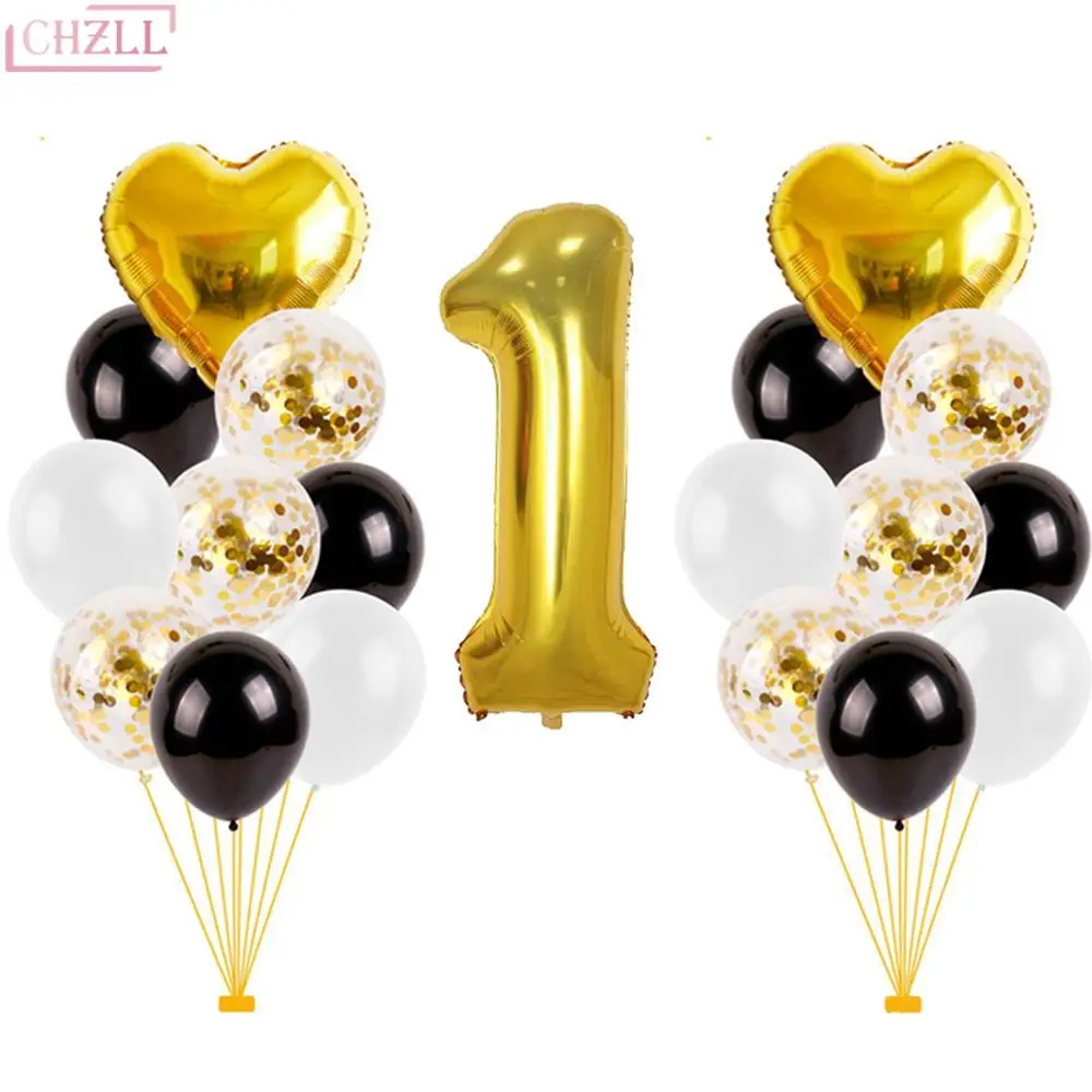CHZLL 19pcs Happy Birthday Balloon Set Decoration Latex Balloons Confetti Number Ballons Accessories Love Party Ballons Decor
CHZLL 19pcs Happy Birthday Balloon Set Decoration Latex Balloons Confetti Number Ballons Accessories Love Party Ballons Decor