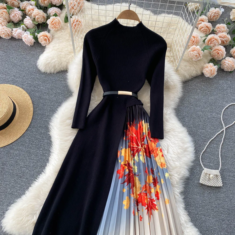 Elegant French Knitted Dress Elegant French Knitted Dress
