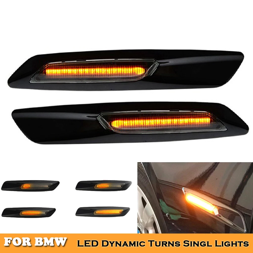 LED sequential blinker turn signal indicator lights for BMW E81 E82 E87 E88 E90 E91 E92 E93 E60 E61 X1 E84 X3 E83 Car styling
LED sequential blinker turn signal indicator lights for BMW E81 E82 E87 E88 E90 E91 E92 E93 E60 E61 X1 E84 X3 E83 Car styling