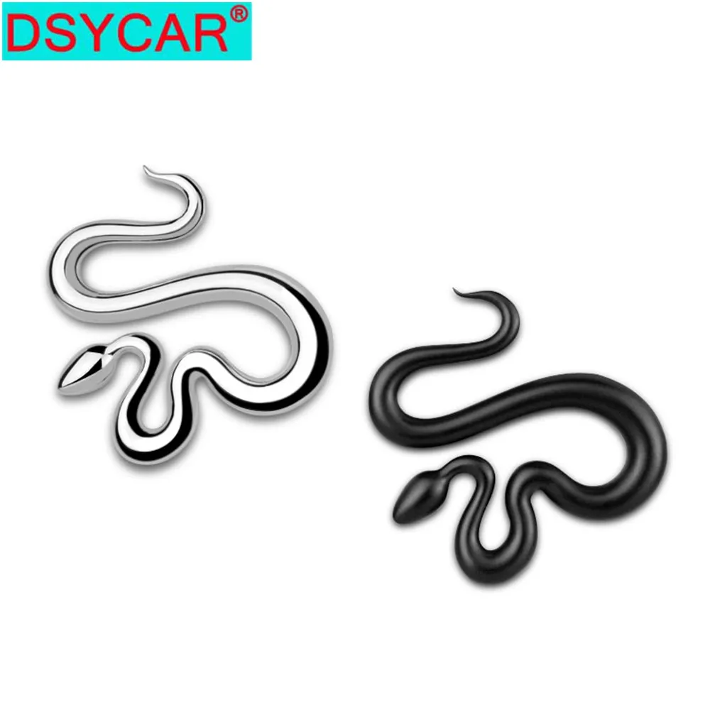 DSYCAR 1Pcs 3D Metal Snake Car Side Fender Rear Trunk Emblem Badge Sticker Decals for Volkswagen JEEP Wrangler Decorative 
DSYCAR 1Pcs 3D Metal Snake Car Side Fender Rear Trunk Emblem Badge Sticker Decals for Volkswagen JEEP Wrangler Decorative