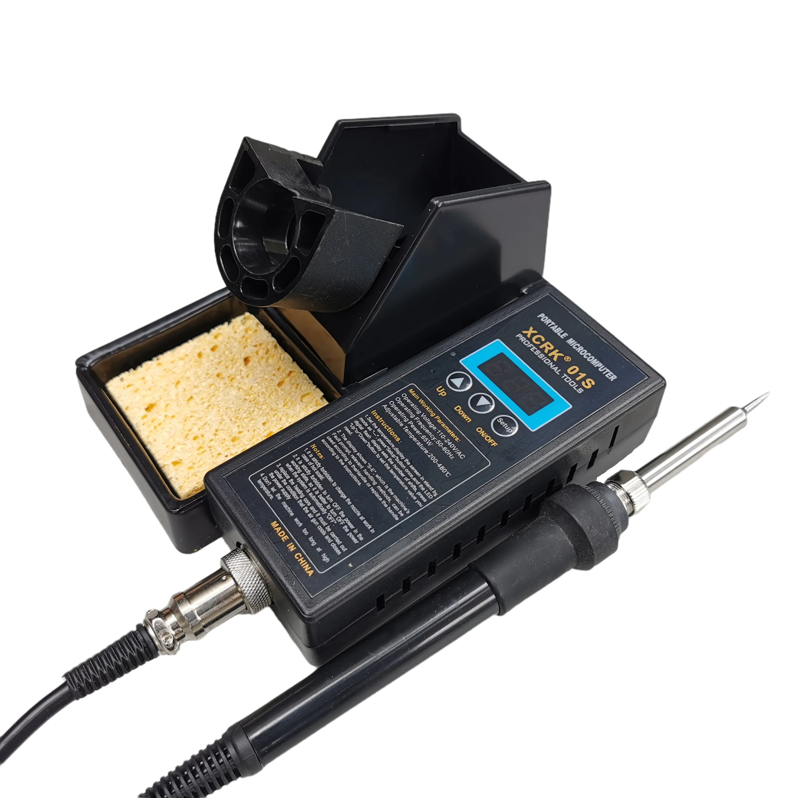 Digital Display Thermostat Electric Soldering Iron Adjustable Temperature Soldering Station Home Repair Soldering Pen
Digital Display Thermostat Electric Soldering Iron Adjustable Temperature Soldering Station Home Repair Soldering Pen