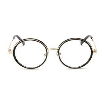 YT047 Retro Round Glasses Frame Slim Metal Frame Spectacle Clear Lens Optical Glass Female Male Transparent Lens Eyeglasses
YT047 Retro Round Glasses Frame Slim Metal Frame Spectacle Clear Lens Optical Glass Female Male Transparent Lens Eyeglasses
